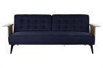 Sofa rozkładana wersalka Extravaganza granatowa - Item International 1