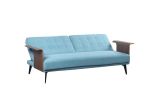 Sofa rozkładana wersalka Extravaganza niebiesko-miętowa - Item International 3