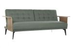 Sofa rozkładana wersalka Extravaganza zielona retro - Item International 2