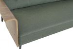 Sofa rozkładana wersalka Extravaganza zielona retro - Item International 7