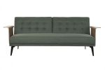 Sofa rozkładana wersalka Extravaganza zielona retro - Item International 1
