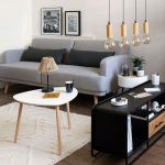 Sofa Scandi rozkładana szara - Atmosphera 6