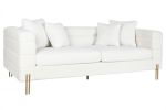 kat.II Sofa Teddy future boucle biała 205 cm - ekspozycyjna 2