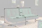 Sofa Wersalka Magnifique zielona - Invicta Interior 11