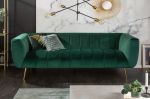 Sofa Noblesse zielona aksamitna - Invicta Interior 3