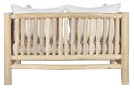 Sofa z drewna tekowego Prime natur - Item International 4