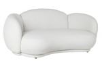 Sofa Japandi cloud boucle biała  - Item International 2