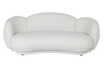 Sofa Japandi cloud boucle biała  - Item International 1