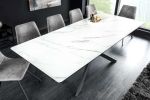 Stół Alpine rozkładany 160-200 cm ceramiczny marmur - Invicta Interior 8