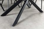 Stół Alpine rozkładany 160-200 cm ceramiczny marmur antracytowy - Invicta Interior 9