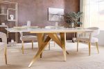 Stół Art Living 200 cm biały marmur  - Invicta Interior 9