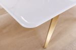 Stół Art Living 200 cm biały marmur  - Invicta Interior 7