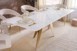 Stół Art Living 200 cm biały marmur  - Invicta Interior 5