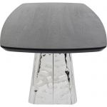 Stół Caldera srebrny chrom - Kare Design 6