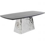 Stół Caldera srebrny chrom - Kare Design 5