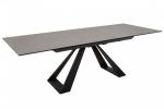 Stół Concord rozkładany 180-230cm ceramiczny antracyt - Invicta Interior 3