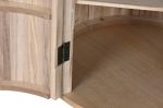 Stół Cubby okrągły z lamelami z ukrytym schowkiem - Item International 4