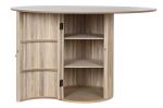 Stół Cubby okrągły z lamelami z ukrytym schowkiem - Item International 2