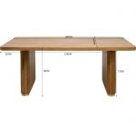 Stół drewniany Grace 180 cm - Kare Design 13