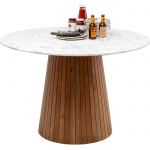 Stół drewniany Grace z marmurowym blatem - Kare Design 5