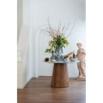 Stół drewniany Grace z marmurowym blatem - Kare Design 3