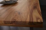 Stół Iron Craft 120 cm drewniany sheesham  - Invicta Interior 5