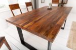 Stół Iron Craft 160 cm drewniany sheesham  - Invicta Interior 9