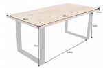 Stół Iron Craft 180 cm drewniany sheesham  - Invicta Interior 8