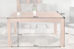 Stół Lagos drewniany 120 cm  - Invicta Interior 6