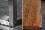 Stół Mammut 180cm drewno akacjowe 35mm honey - Invicta Interior 9
