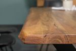 Stół Mammut X 160cm drewno akacjowe 35mm honey - Invicta Interior 8