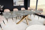 Stół Marvelous rozkładany 180-220-260 cm ceramiczny marmur szary - Invicta Interior 1