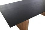 Stół Massiv drewno sosnowe czarny 240 cm 4