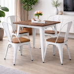 Stół Montmartre industrial look biały 2