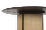 Stół okrągły Capri drewno mango rattan - Item International 6