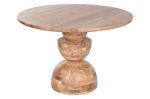 Stół okrągły drewniany Aesthetic Modern - Item International 1