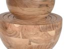 Stół okrągły drewniany Aesthetic Modern - Item International 5