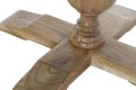 Stół okrągły drewniany Elegant 130 cm do jadalni  - Item International 4