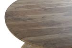 Stół okrągły drewniany Elegant do jadalni 4