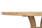 Stół okrągły drewniany Stylized 150 cm 6