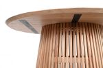 Stół okrągły Scandi z lamelami 150 cm - Item International 4