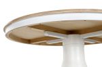 Stół okrągły Stylized biały drewniany 120 cm - Item International 5