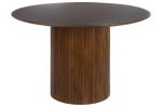 Stół okrągły z drewna mango 120 cm - Item International 1