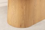 Stół owalny drewniany Marmur Unique 200 cm natur  - Invicta Interior 10