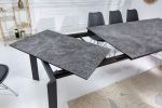Stół rozkładany 180-240 cm ceramiczny włoski marmur - Invicta Interior 7