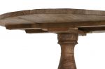 Stół Teca okrągły z drewna tekowego 80 cm - Item International 5