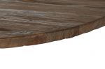 Stół Teca okrągły z drewna tekowego 80 cm - Item International 4