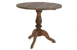 Stół Teca okrągły z drewna tekowego 80 cm - Item International 2