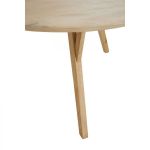 Stół Verona light z drewna mango okrągły 140 cm - Light & Living 2