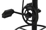 Stołek barowy industrialny z pedałami brązowy light - Item International 5